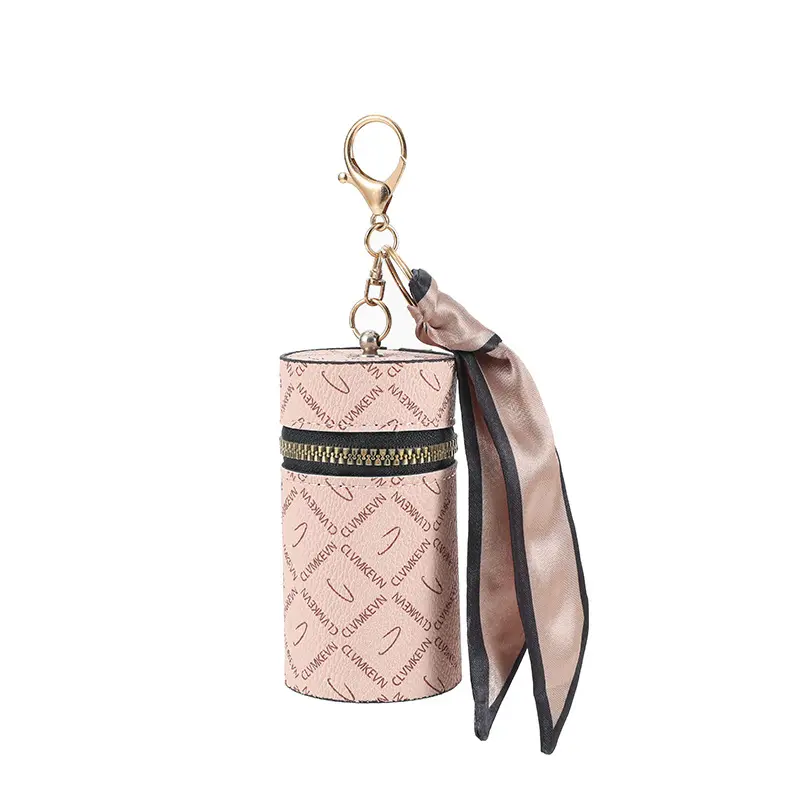 2024 Fashionable Ka Ai Bucket Handbag - Red Envelope Style with Key Pendant & Silk Scarf