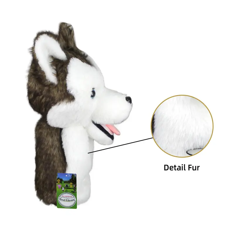 Cartoon Pattern Golf Club Headcovers, Animal Design Golf Club Head Cover, Golf Club Headcover for Men & Women, Golf Accessories 6
