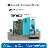 Gambar Motorola G67 Power | Moto G67 Power 5G | RAMBoost 24GB/256GB - Snapdragon7s Gen2 - 7000mAh SiliconCarbon - 50MP Sony LYTIA600 - 4K Semua Lensa - Blue Curacao dari sentraponselofficial Kota Administrasi Jakarta Pusat 5 Tokopedia
