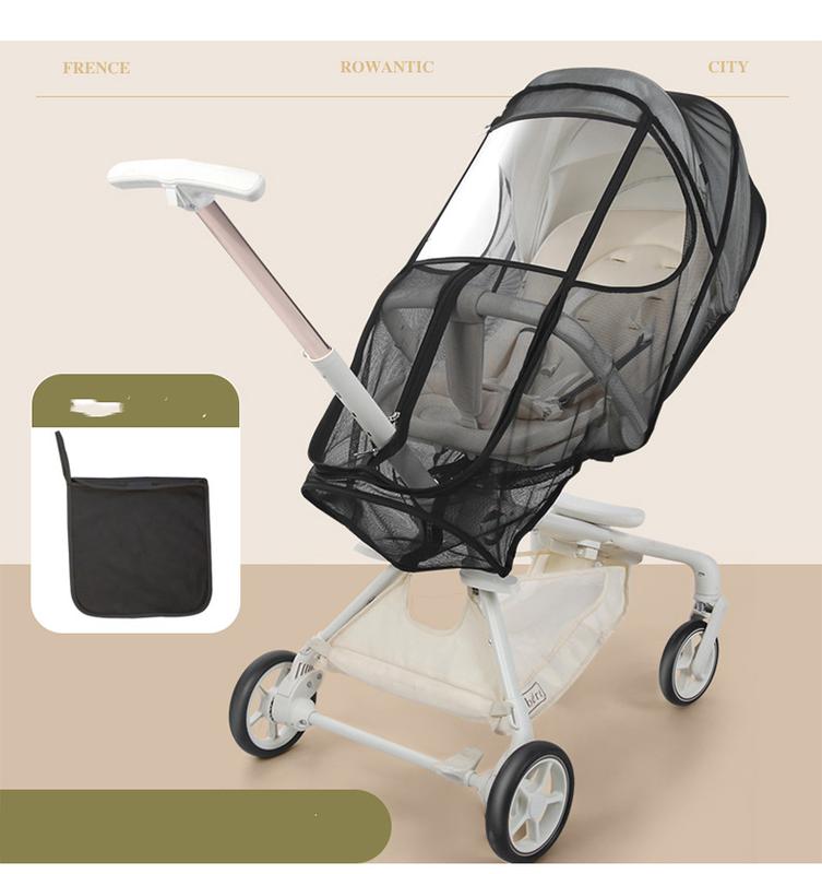 Product Introduction of Walking Baby Artifact Anti-droplet Insect-proof Mosquito Net Universal Full-cover Stroller Cart Mosquito 12