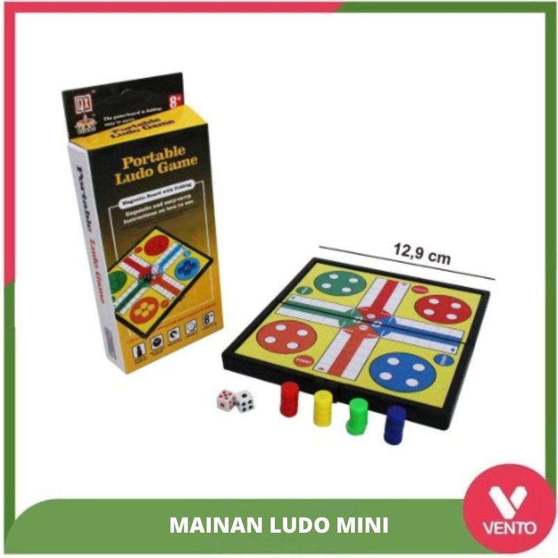 Mainan Catur Magnetic Mini Board Game Portable - Ludo Magnetic Mini 3