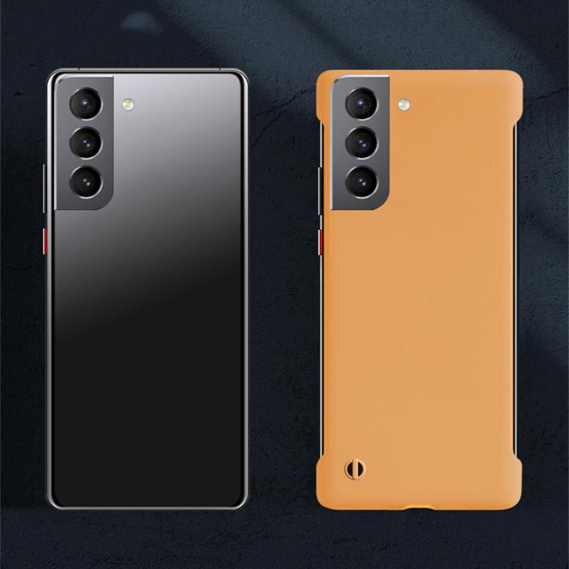 Ốp Điện Thoại, Dành Cho Samsung Galaxy S21 S22 S23 S24 S25 Ultra Plus Fe, Thời Trang, Siêu Mỏng, Mờ Không Khung, PC Cứng, Chống Sốc, Ốp Lưng Bảo Vệ Silicon Phụ Kiện 5