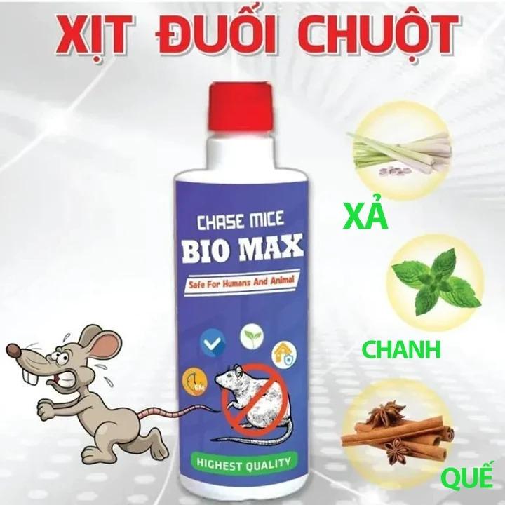 Product Introduction of [Kèm Vòi Xịt] Xịt Đuổi Chuột Bio Max 2 CHAI 1000ml Công Nghệ Đức Dùng Cho Mọi Nhà Hiệu Quả, Mùi Dễ Chịu An Toàn Cho Người Dùng 4