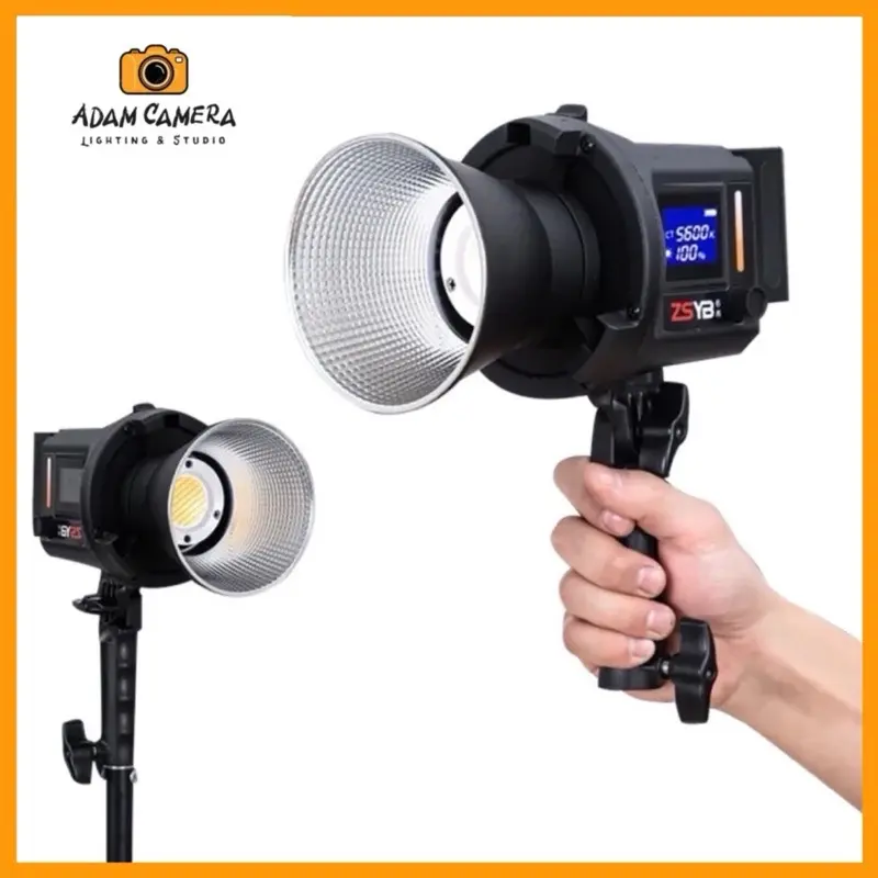 ĐÈN LED ZSYB CL-80BI COLOR NGOẠI CẢNH (GẮN ĐƯỢC PIN RỜI)