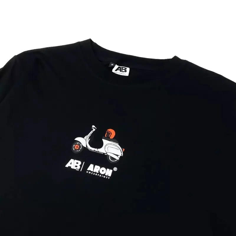 ARON - AARON - ARON BERG - Tshirt / Kaos Aron Lengan Pendek ARONBERG OVERSIZE (VESPER) - ARON 2
