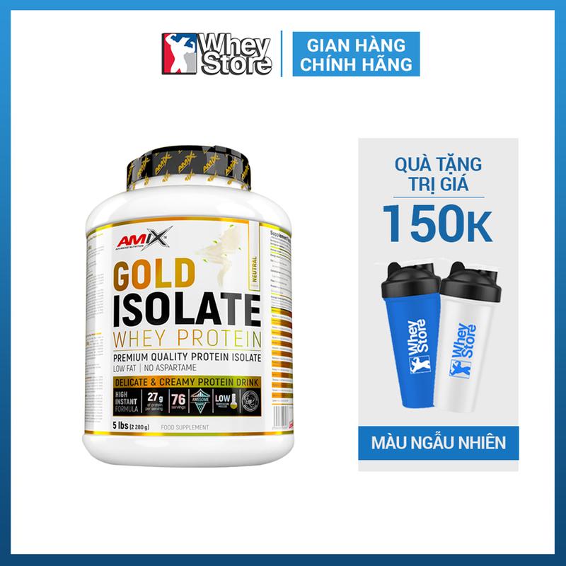 Bột Whey Protein Amix Gold Isolate 5lbs | WHEYSTORE