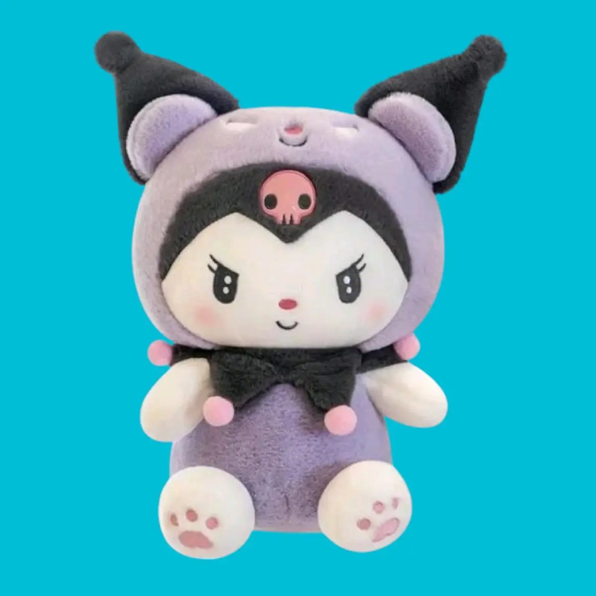 boneka kuromi lucu ukuran 30cm bahan super halus dan lembut berkualitas Dolls Toys Hadiah Kado istimewa