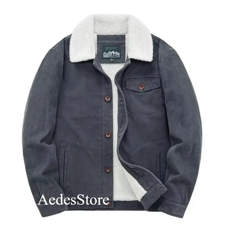 Jaket Coduroy Bulu Hangat 2