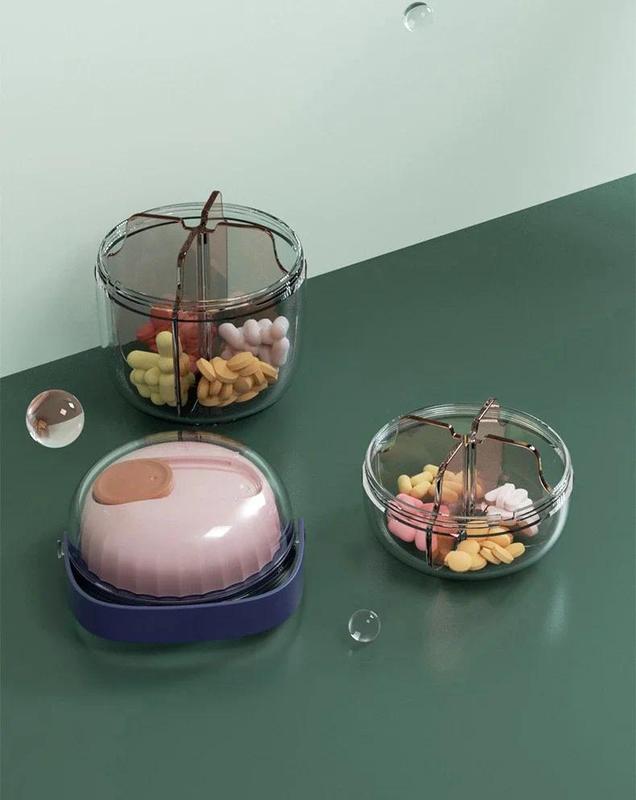 Product Introduction of Pocket Pill Organizer Waterproof Pill Box Portable Medicine Holder for Travel Vitamin Holder Container Medicine Storage Box 12