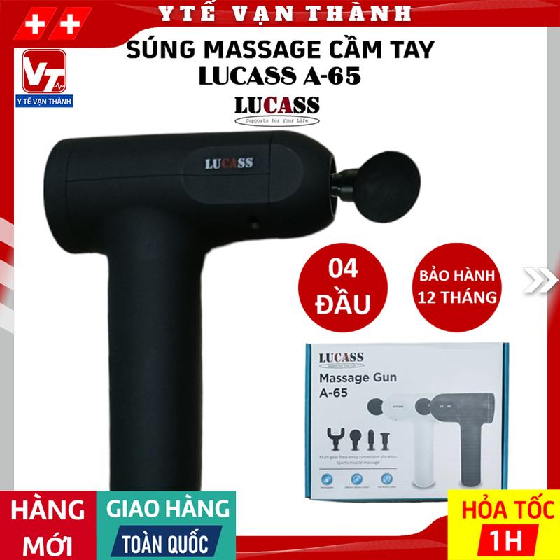 Máy Massage Cầm Tay Lucass Massage Gun A-65 (A65) | Công Nghệ Mỹ  -VT1065 - Y Tế Vạn Thành