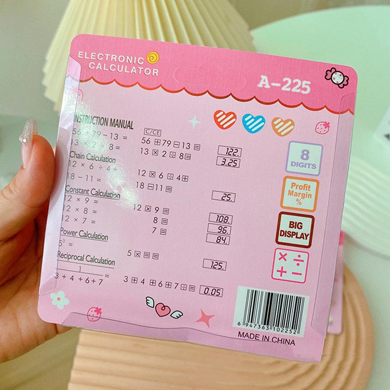 Product Introduction of Máy Tính Hoạt Hình Dễ Thương Cho Trẻ Em, Đồ Dùng Học Tập Văn Phòng Cầm Tay Kawaii, Máy Tính Học Sinh, Quà Tặng 9