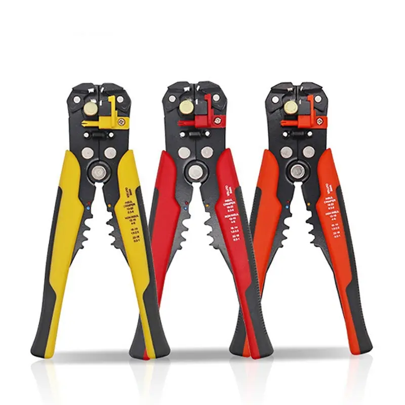 Kìm tuốt dây điện tự động cắt dây bấm cos đa năng T68 4