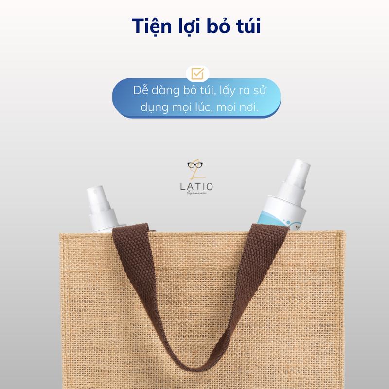 Product Introduction of Nước xịt lau mắt kính LATIO chuyên dụng Đa năng làm sạch bảo vệ mắt kính vượt trội 7