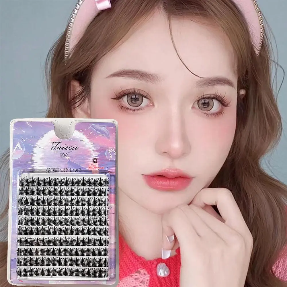 Little Devil New Wheat False Eyelashes Wheat Spike Eyelash,Little Devil New Wheat False Eyelashes,Single Cluster Eyelashes Extension
