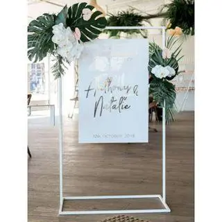 Ready Stock Standing frame wedding/engagement 1,5m x 70cm - Shop ...