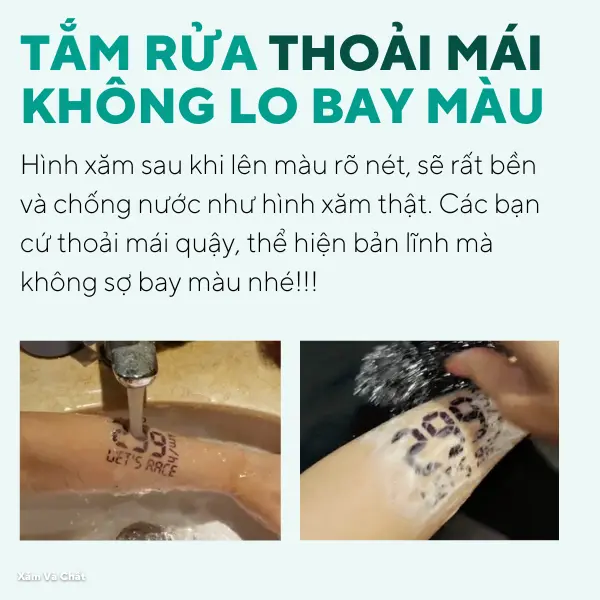 Hình xăm VỊ THẦN CAI QUẢN CÕI HƯ KHÔNG - THANH GƯƠM - LƯỠI HÁI - Hình xăm dán tạm thời 15 ngày 4