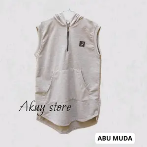 Rompi Rosal Hoodie Half Zipper Rosal Rompi sholat Koko Pria Dewasa Remaja Koko clasic terbaru