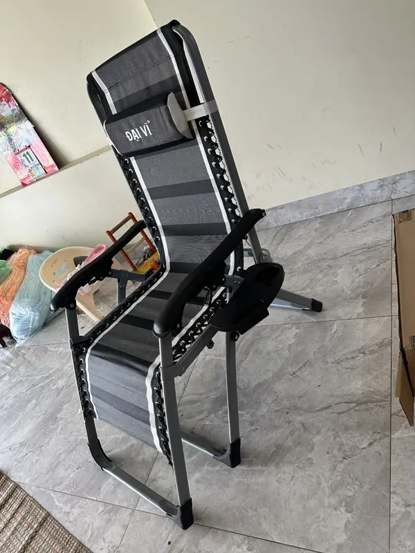 Ghế gấp thư giãn chính hãng Dại Vĩ, ghế xếp văn phòng đa năng 4