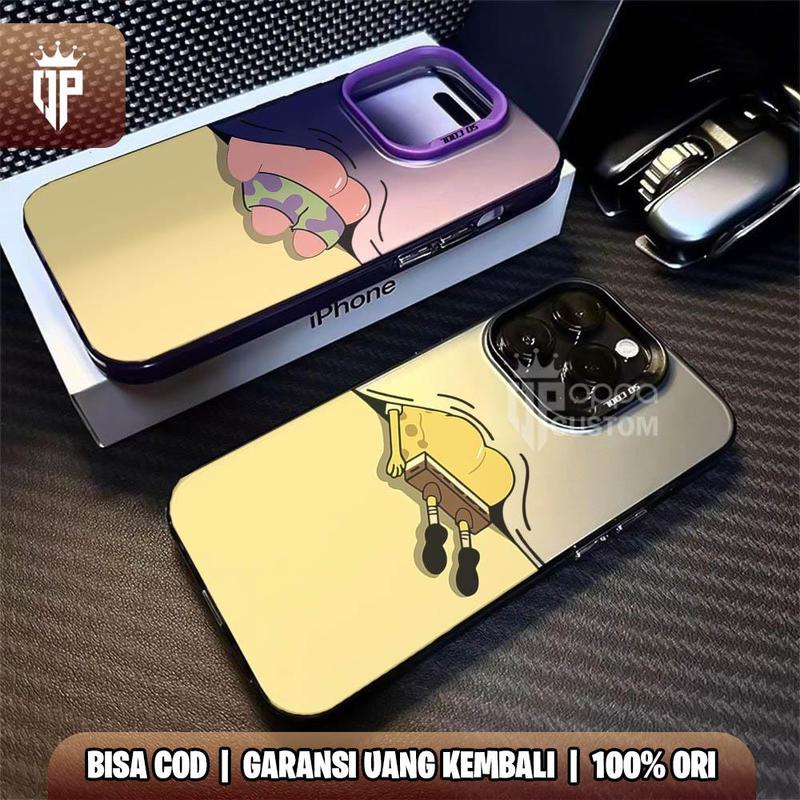 Product Introduction of Pelindung HP Premium Laser Matte Hard Casing HP CASE ANIME KARTUN SPONGE BB FOR ALL TYPE - SPONGE OPPA CUSTOM 25