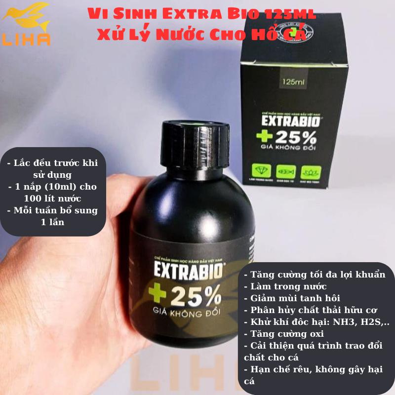 Vi Sinh EXTRABIO | Chế phẩm vi sinh Extra bio làm trong sạch nước, khử tanh cho bể cá cảnh, thuỷ sinh 1