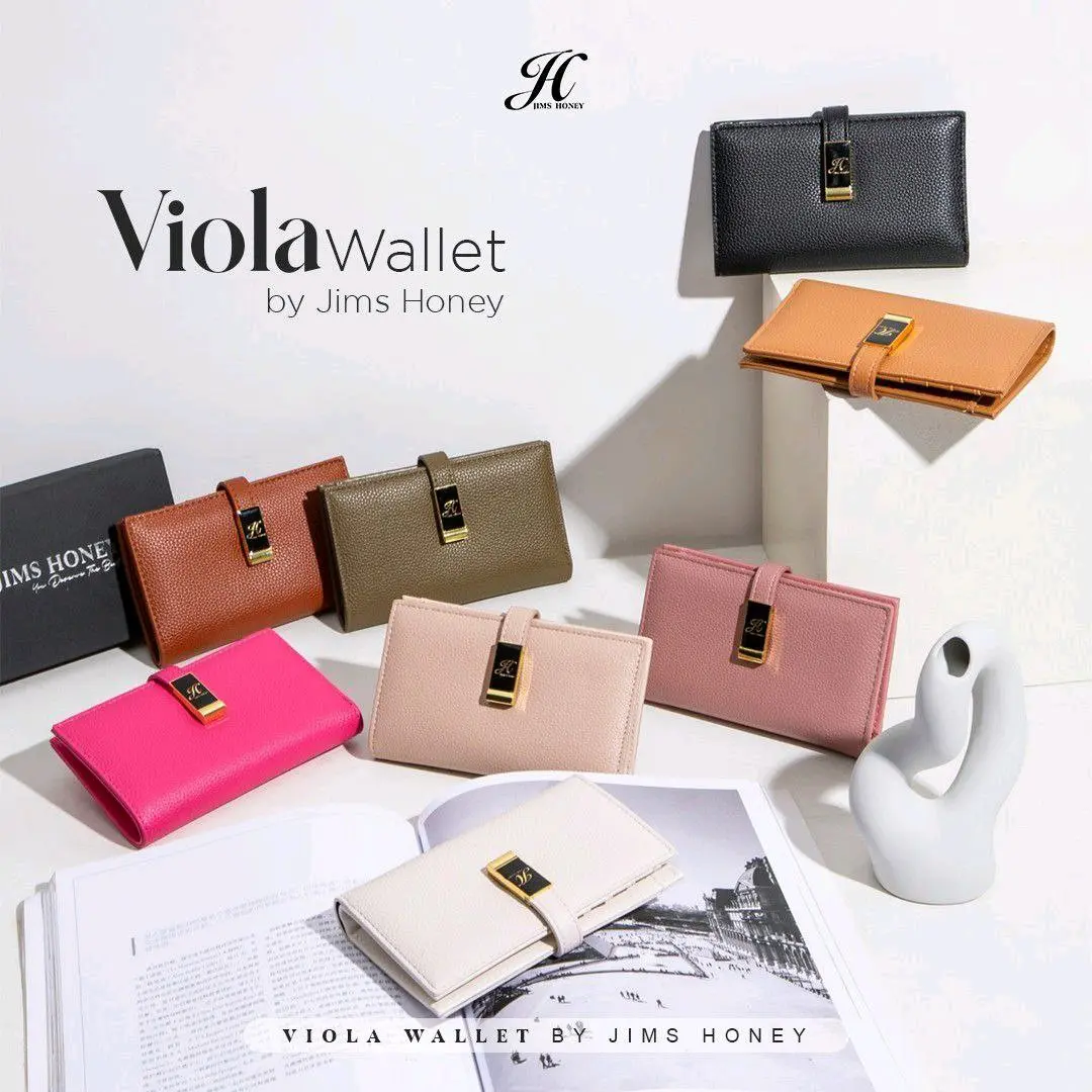 DOMPET VIOLA WALLET Jims Honey