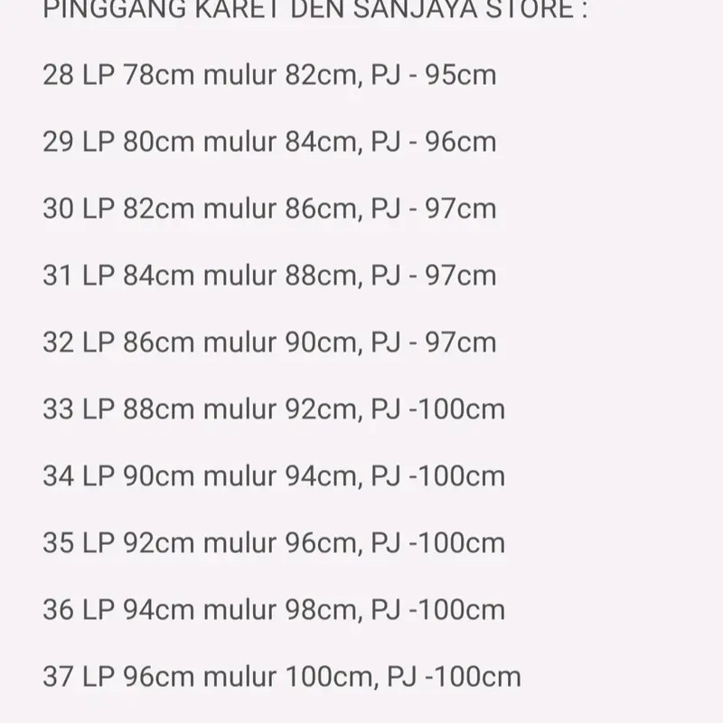 celana jeans panjang pria pinggang karet size 28-44 Slim Fit  Denim  Melar  Nyaman 6