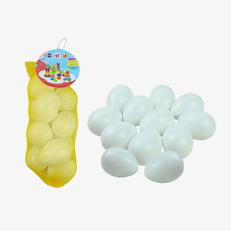 Lưới 12 trứng vịt 7548 đồ chơi nhập vai cho bé trai và gái 1-3 tuôi