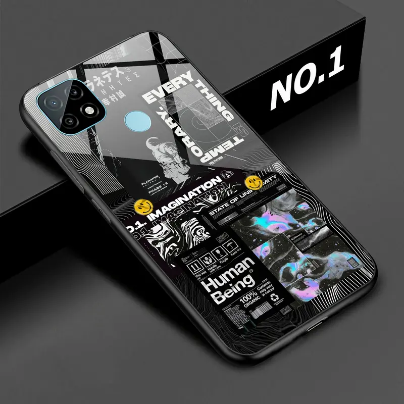 MC-20 SOFTCASE GLASS ALL TYPE  HP O*PO-V*VO-R*EALME-S*MSUNG-INF*NIX-X*AOMI-IP*ONE Tahan air Plastik TPU 1