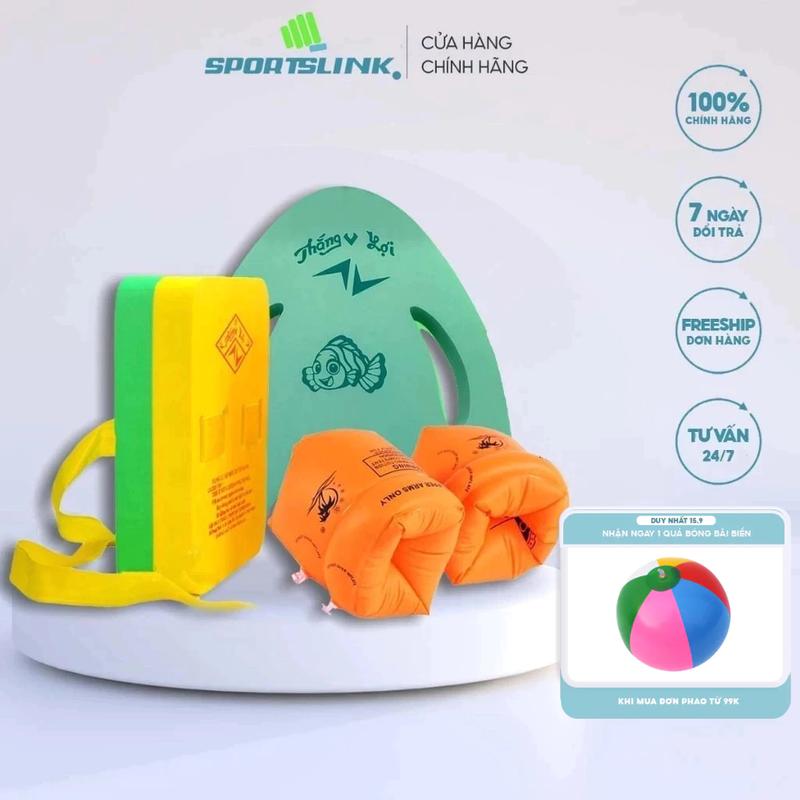 Bộ phao tập bơi cho người lớn và trẻ em Sportslink