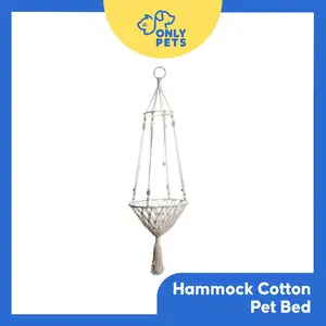 ONLY PETS Tempat Tidur Gantung Kucing Berbahan Katun Hammock Cotton Pet Bed