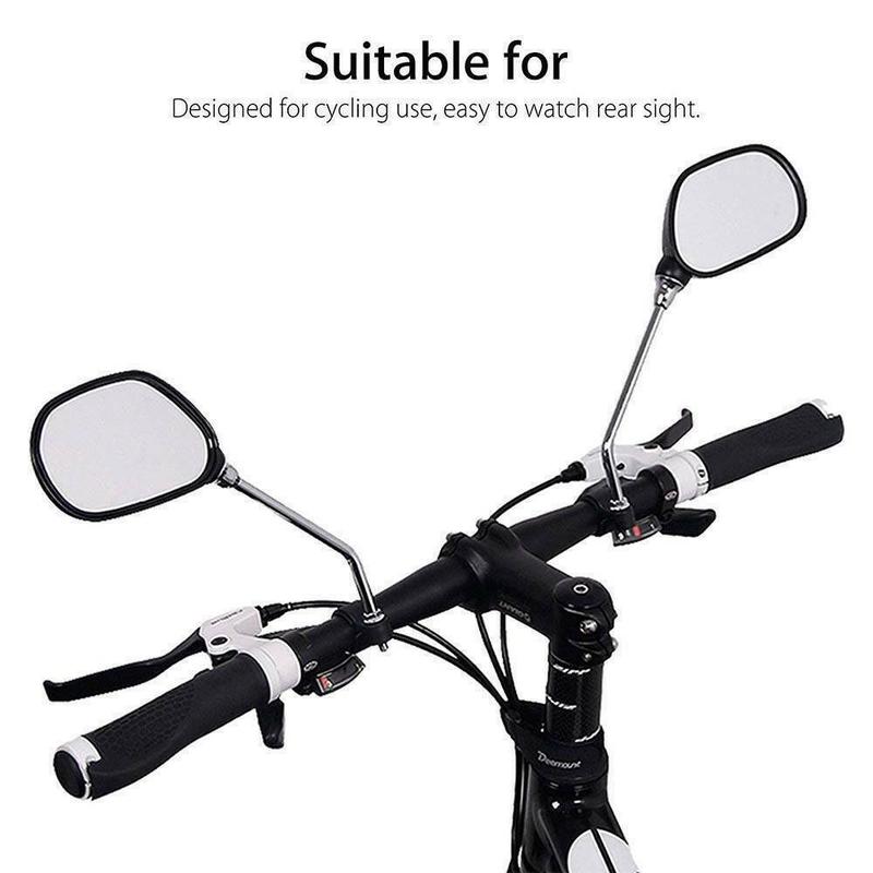 Product Introduction of Rotate Accessories Reflector E Bike Mirror Bicycle Mirror Motorcycle Rearview Mirror Handlebar Back Sight Light 17