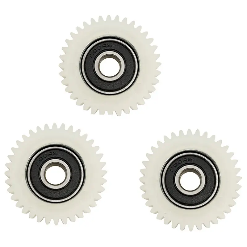 3Pcs 36 Teeth 38mm Nylon Electronic Motor Gear Ball Bearing Gears for Electric Bike Bicycle