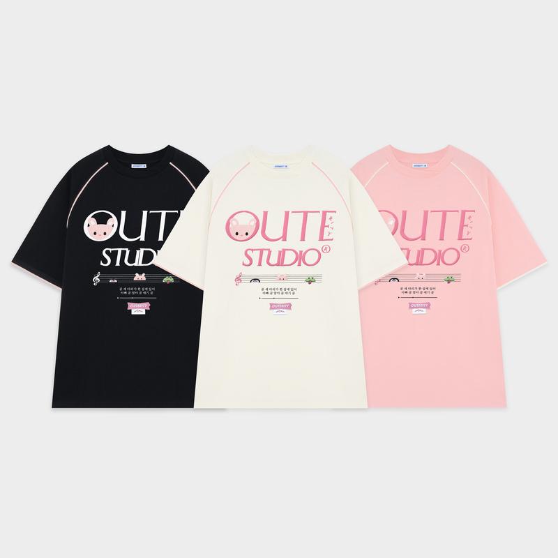 Áo Thun Outerity Rhythm / Unisex Localbrand 2024 Nữ