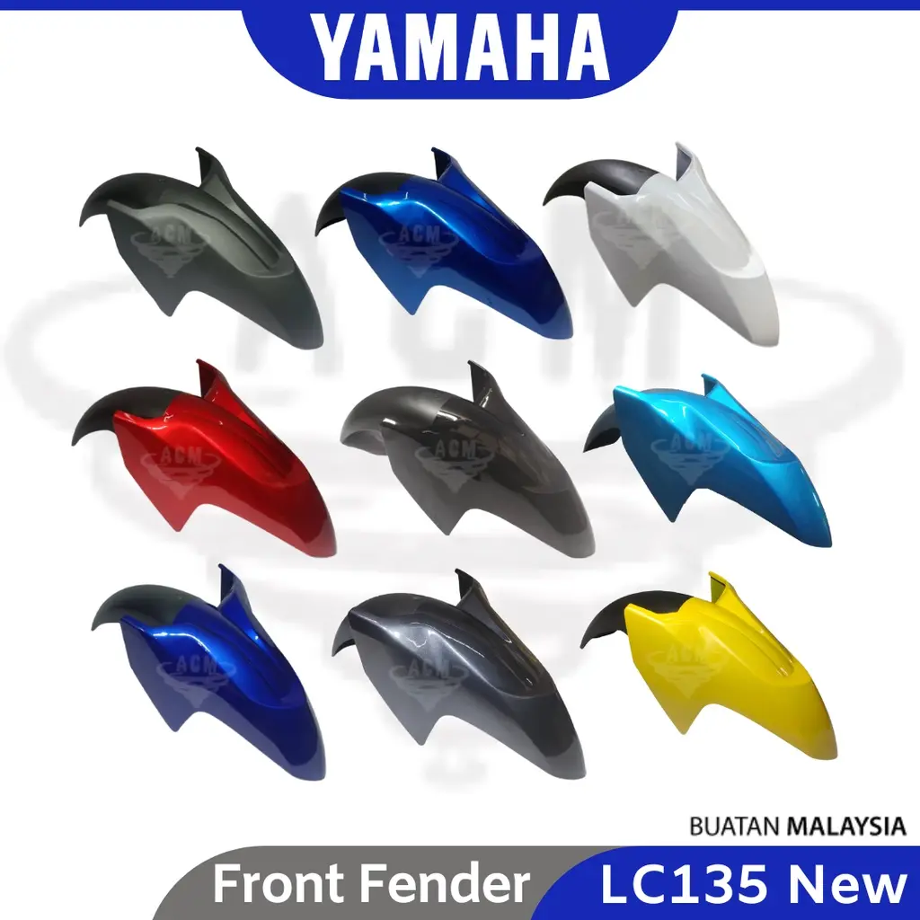 YAMAHA LC135 V2 V3 V4 V5 V6 V7 V8 Front Fender Cover 135LC LC Mudguard ...