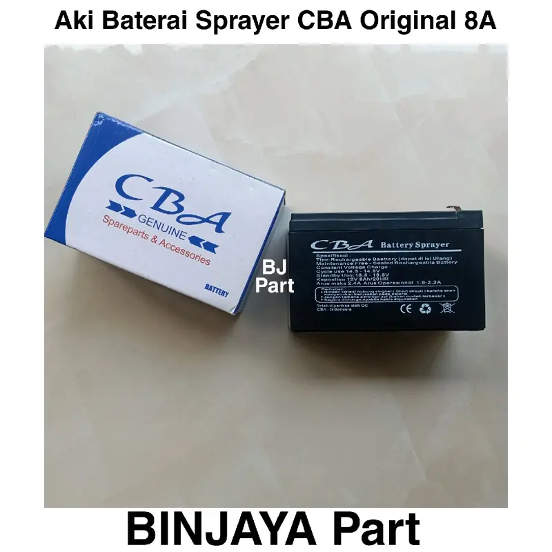 Aki Baterai Sprayer 12 Volt 8 Ampere 0