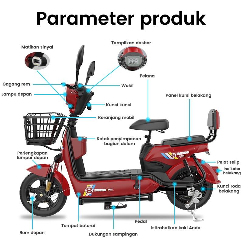 PROMO GEEKMEN Speeded Sepeda listrik Sepeda listrik dewasa Sepeda listrik exotic Sepedah listrik Sepeda listrik murah 2