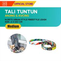 Gambar M-Pets Urban Style Freestyle Leash M / Tali Tuntun Anjing Kucing dari M-Pets Volk Pets Indonesia Kota Tangerang 3 Tokopedia