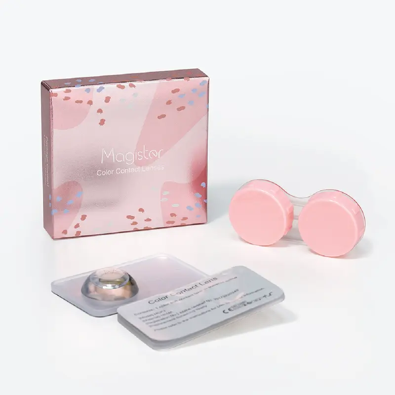 (COD)MAGISTER 1 Pasang Lensa Kontak Warna Diameter 14MM Softlens  Mata  Korea Color Contact Lens Eye Wajah 6