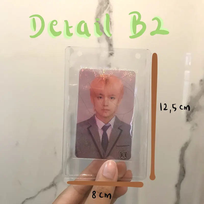 [MIN 5 PCS] TOPLOADER PACKING PHOTOCARD PELINDUNG PHOTOCARD SATUAN B2/B3 ID CARD/NAMETAG/CARD HOLDER 1