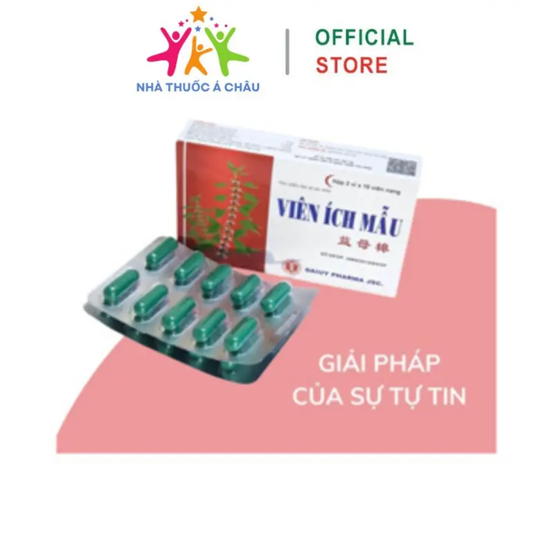 Viên uống CAO ÍCH MẪU Đại Uy Hỗ trợ điều hòa k i nh ngu y ệ t - Hộp 20 viên 3