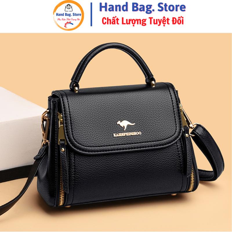 Túi Xách Nữ Đeo Vai, Đeo Chéo Cao Cấp - Size lớn 24cm- Chất Da Mềm - Kiểu dáng sang trọng - thích hợp với phụ nữ Trung Niên, làm quà tặng mẹ Bag túi xách