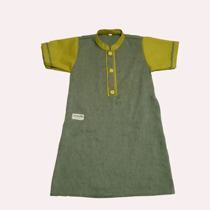 Jubah gamis anak laki-laki usia 6bln-8th Katun Madina 2