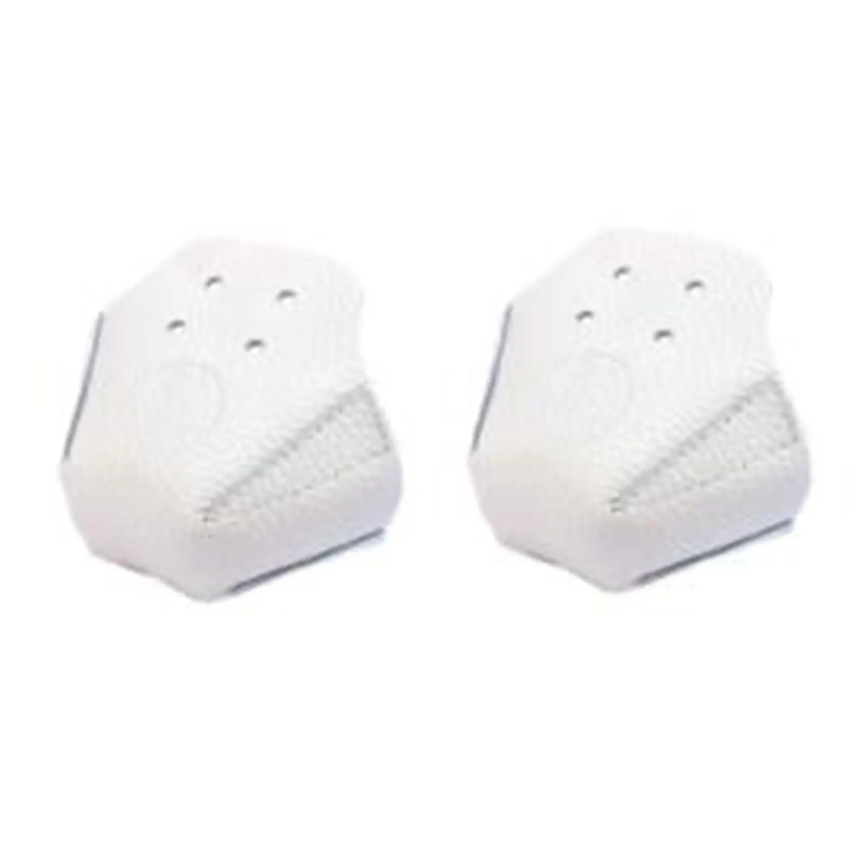 Toe Cover for Roller Skates, Skate Toe Cover, Replaceable Roller Skating Shoe Cover(2PCS)-White