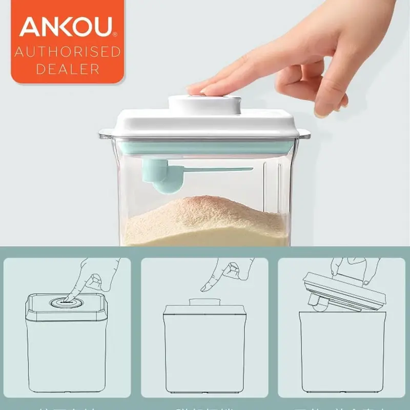 Tặng Sticker- Hộp đựng SCT, đồ khô An kou, Hộp An kou đựng sữa 3