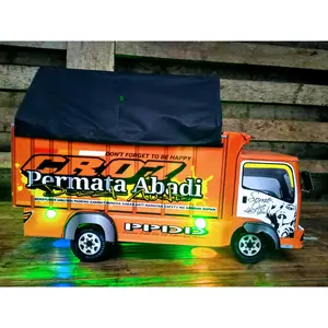 MINIATUR TRUK OLENG ROLLIS MERAH Toy