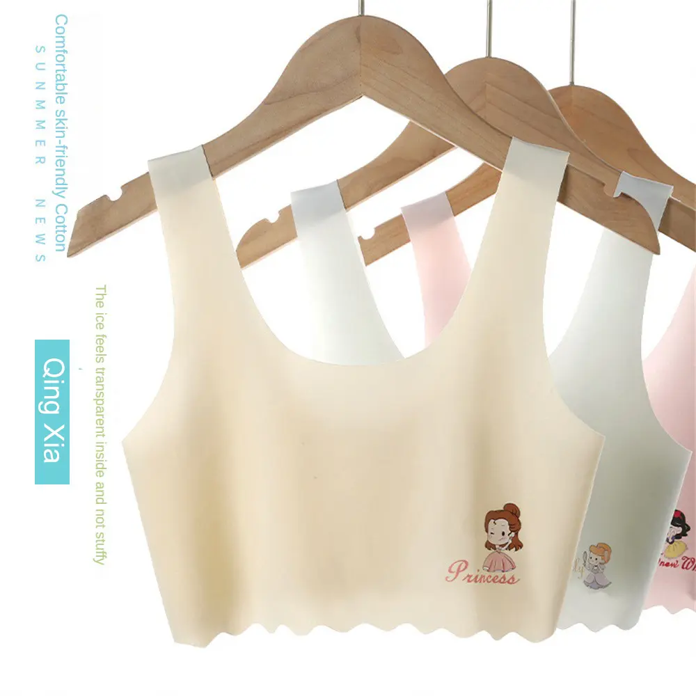 Áo Ngực Phát Triển Cho Bé Gái, Áo Vest Không Dây, Chống Lóa, Thoải Mái Và Thoáng Khí, Thích Hợp Cho Học Sinh Trung Học Cơ Sở, Áo Ngực, Phong Cách Thể Thao