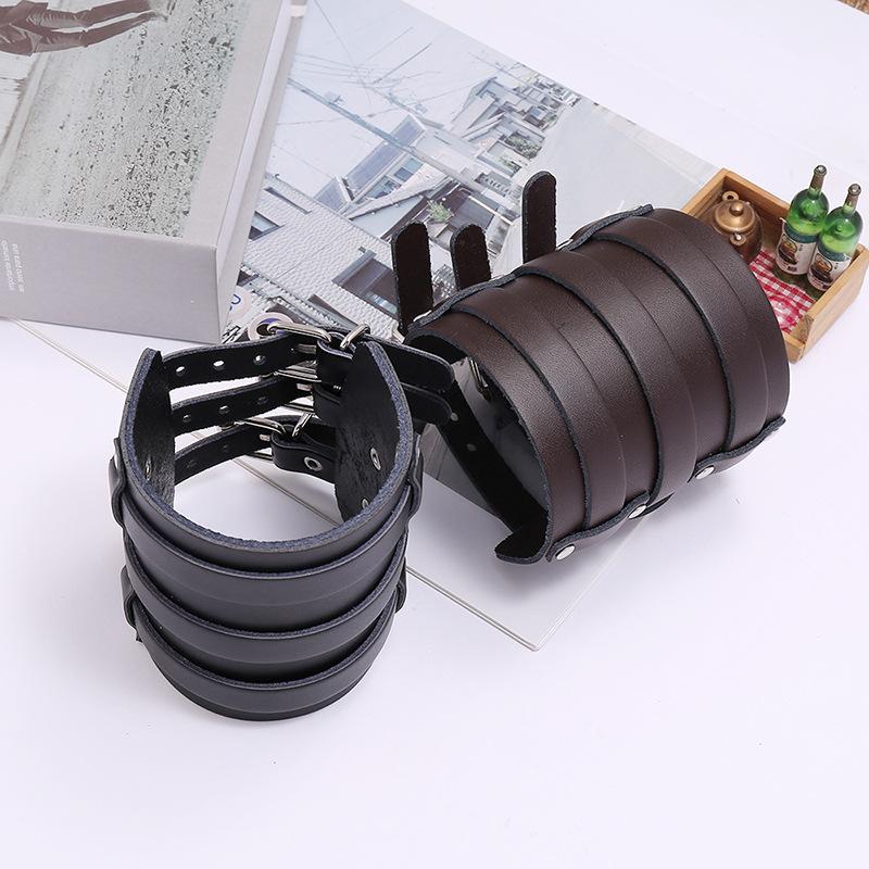 Product Introduction of Vòng Tay Da Bò, Phong Cách Punk Châu Âu Và Mỹ Mới, Cỡ Lớn Và Cá Nhân Hóa, Vòng Tay Xe Máy, Da Rộng, Vòng Tay Nam, Phụ Kiện Bán Chạy Xuyên Biên Giới 33
