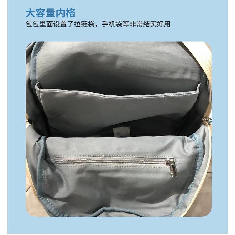 Product Introduction of Large-capacity Oxford Cloth Backpack Female New Style Fashion Canvas Computer Travel Bag Lightweight College Student Scho 7