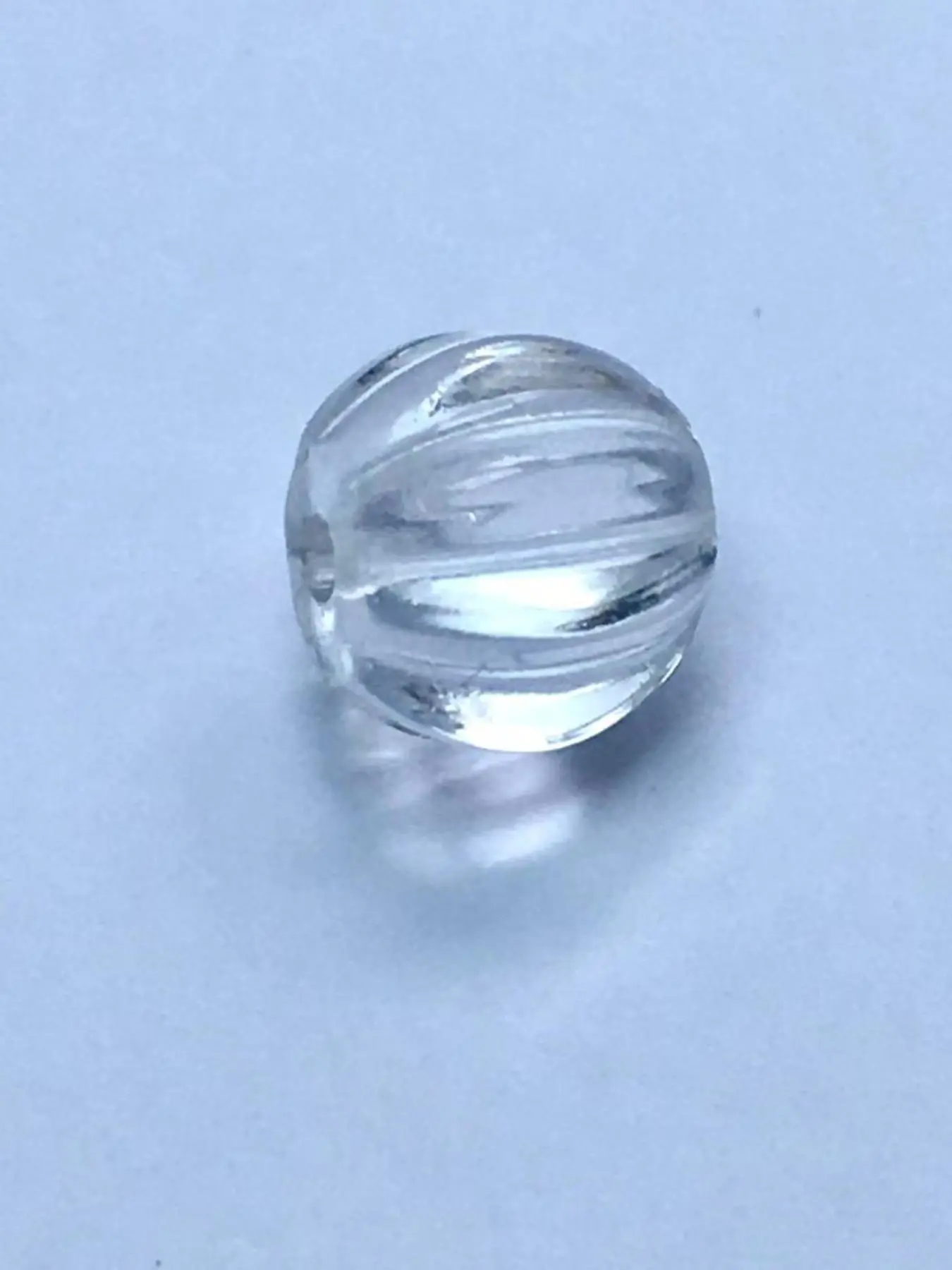Random Shaped Natural Clear White Crystal Ball, DIY Pendant Accessories for Bracelet Necklace, Fashion Accessories for Women & Men