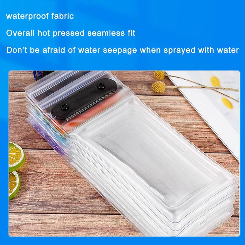 Product Introduction of Waterproof Three Fold Mobile Phone Bag Airbag Swimming Cover Touch Cover Protective Hot Diving W0K3 25